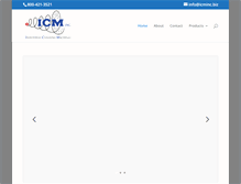 Tablet Screenshot of icmblast.com